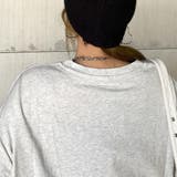 ロゴ転写ビッグTシャツ | non-hedge  | 詳細画像36 