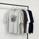 ロゴ転写ビッグTシャツ | non-hedge  | 詳細画像39 