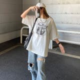 ロゴ転写ビッグTシャツ | non-hedge  | 詳細画像7 