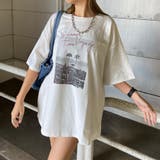 カラーロゴ転写ビッグTシャツ | non-hedge | 詳細画像1