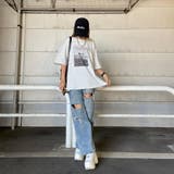 カラーロゴ転写ビッグTシャツ | non-hedge | 詳細画像18