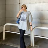 カラーロゴ転写ビッグTシャツ | non-hedge | 詳細画像25