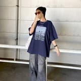 カラーロゴ転写ビッグTシャツ | non-hedge | 詳細画像38