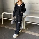 刺繍ロゴZIPパーカー・パンツセットアップ | non-hedge  | 詳細画像11 