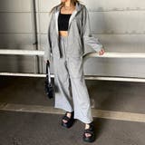 刺繍ロゴZIPパーカー・パンツセットアップ | non-hedge  | 詳細画像32 