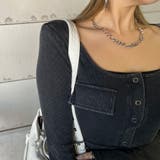 ブリーチポケZIPリブミニワンピース | non-hedge  | 詳細画像16 