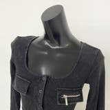 ブリーチポケZIPリブミニワンピース | non-hedge  | 詳細画像21 