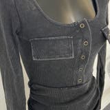 ブリーチポケZIPリブミニワンピース | non-hedge  | 詳細画像24 