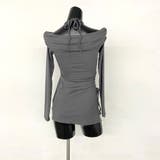 オフショルサイドドロストチュニック | non-hedge  | 詳細画像25 