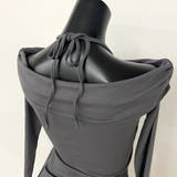 オフショルサイドドロストチュニック | non-hedge  | 詳細画像27 