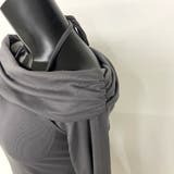 オフショルサイドドロストチュニック | non-hedge  | 詳細画像29 