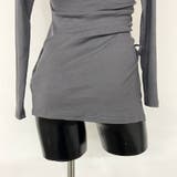 オフショルサイドドロストチュニック | non-hedge  | 詳細画像33 