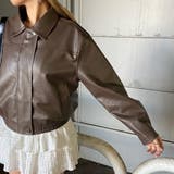 合成皮革ショートブルゾン | non-hedge  | 詳細画像21 