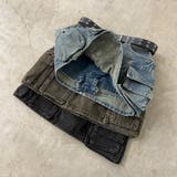 スターベルト付きデニムカーゴミニスカート | non-hedge  | 詳細画像42 