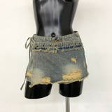 ハトメレイヤード風デニムショートパンツ | non-hedge  | 詳細画像14 