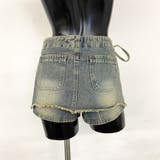 ハトメレイヤード風デニムショートパンツ | non-hedge  | 詳細画像17 