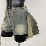 ハトメレイヤード風デニムショートパンツ | non-hedge  | 詳細画像18 