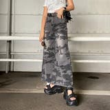 スターベルト付き迷彩ワイドパンツ | non-hedge | 詳細画像10