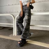 スターベルト付き迷彩ワイドパンツ | non-hedge | 詳細画像13