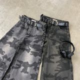 スターベルト付き迷彩ワイドパンツ | non-hedge | 詳細画像23