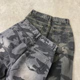 スターベルト付き迷彩ワイドパンツ | non-hedge | 詳細画像25