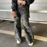 スターベルト付き迷彩ワイドパンツ | non-hedge | 詳細画像5