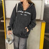 オフホワイト | ブリーチZIPビッグパーカー | non-hedge 