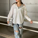 アンサンブル風ワンショルダーシャツ | non-hedge  | 詳細画像9 