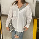 アンサンブル風ワンショルダーシャツ | non-hedge  | 詳細画像11 