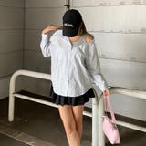 アンサンブル風ワンショルダーシャツ | non-hedge  | 詳細画像14 