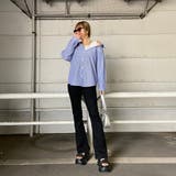 アンサンブル風ワンショルダーシャツ | non-hedge  | 詳細画像2 