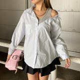 アンサンブル風ワンショルダーシャツ | non-hedge  | 詳細画像20 