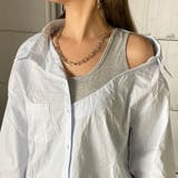 アンサンブル風ワンショルダーシャツ | non-hedge  | 詳細画像23 