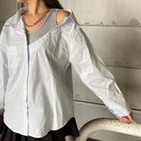 アンサンブル風ワンショルダーシャツ | non-hedge  | 詳細画像25 