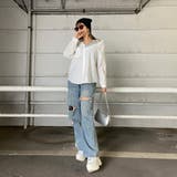 アンサンブル風ワンショルダーシャツ | non-hedge  | 詳細画像7 