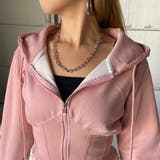 リブ切替ショートパーカー | non-hedge  | 詳細画像13 