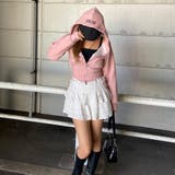 リブ切替ショートパーカー | non-hedge  | 詳細画像3 