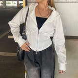 リブ切替ショートパーカー | non-hedge  | 詳細画像30 