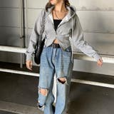 リブ切替ショートパーカー | non-hedge  | 詳細画像35 