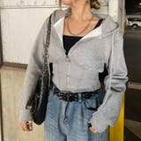 リブ切替ショートパーカー | non-hedge  | 詳細画像38 