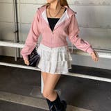 リブ切替ショートパーカー | non-hedge  | 詳細画像6 