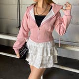 リブ切替ショートパーカー | non-hedge  | 詳細画像7 