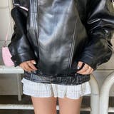 ビッグ合成皮革ライダースジャケット | non-hedge  | 詳細画像28 