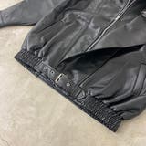 ビッグ合成皮革ライダースジャケット | non-hedge  | 詳細画像34 