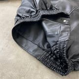 ビッグ合成皮革ライダースジャケット | non-hedge  | 詳細画像36 