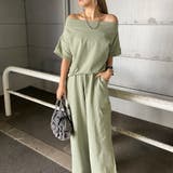 オフショルプルオーバー・カーゴパンツセットアップ | non-hedge | 詳細画像1