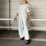 オフショルプルオーバー・カーゴパンツセットアップ | non-hedge | 詳細画像9