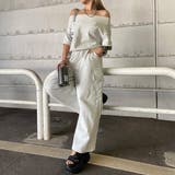 オフショルプルオーバー・カーゴパンツセットアップ | non-hedge | 詳細画像11