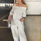 オフショルプルオーバー・カーゴパンツセットアップ | non-hedge | 詳細画像12