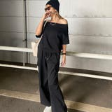 オフショルプルオーバー・カーゴパンツセットアップ | non-hedge | 詳細画像15